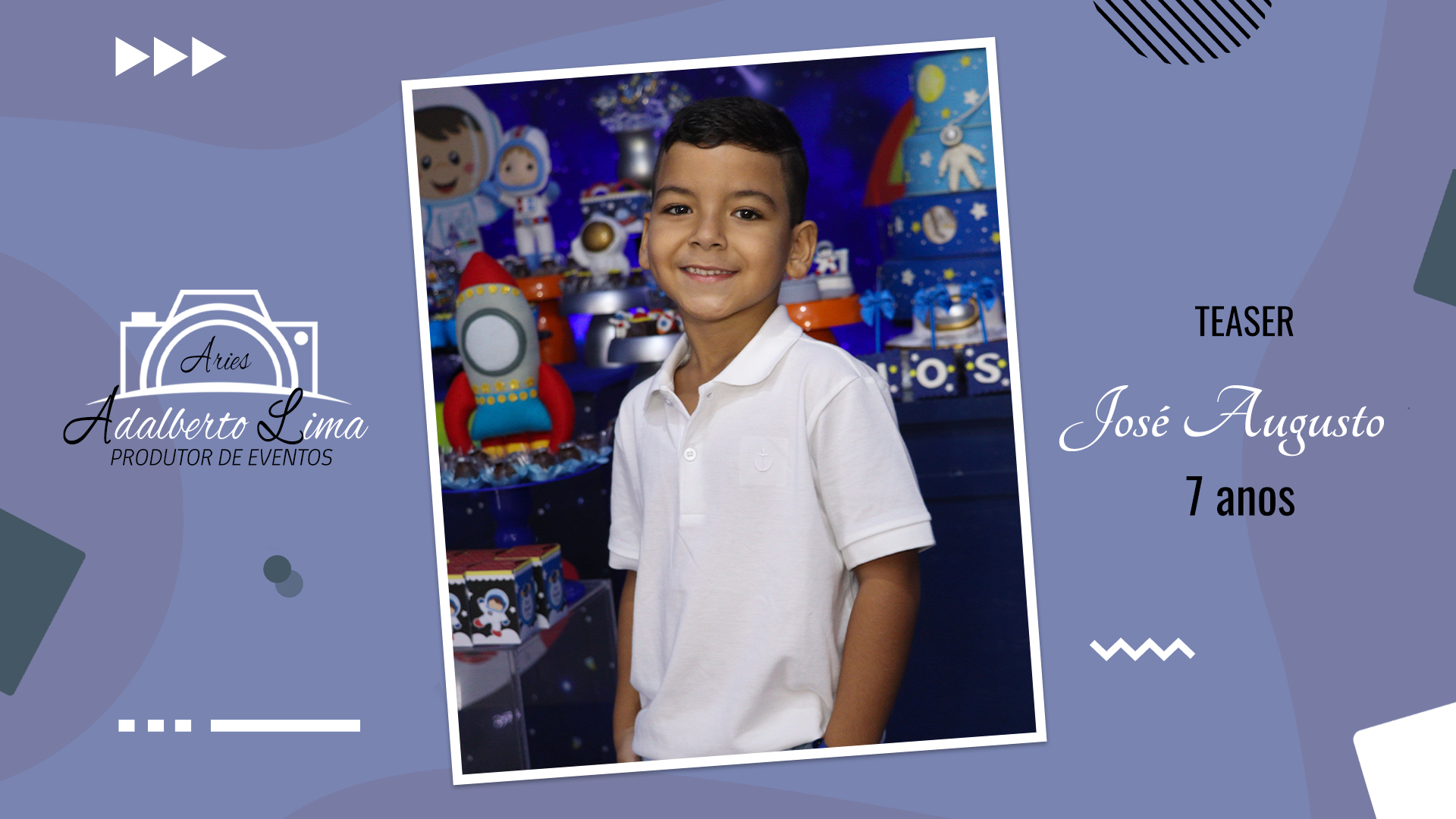 Teaser - José Augusto 7 anos - 07.06.2025